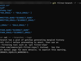 git 的一些使用经验