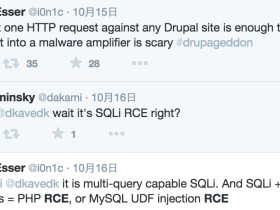callback噩梦：解析著名CMS框架Drupal SQL注入漏洞