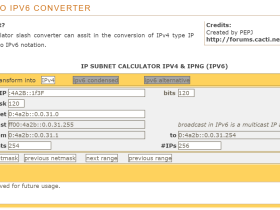 IPV4 TO IPV6 CONVERTER