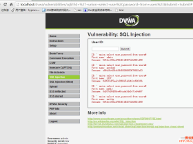 DVWA中学习PHP常见漏洞及修复方法 - erevus