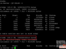 linux运维：Linux下添加新硬盘+分区及挂载详细步骤