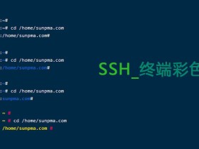 SSH终端修改为彩色显示