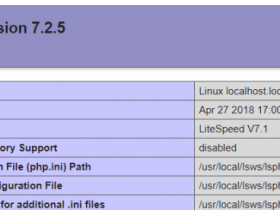 WordPress – OpenLiteSpeed