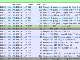 wireshark常用协议过滤