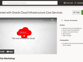 使用Oracle Cloud（甲骨文云）的沙盒，体验其的云服务