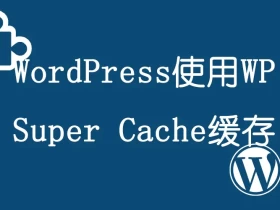 WordPress使用WP Super Cache缓存插件