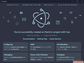 使用 Electron 开发程序