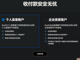 PayPal 中国开放个人卖家注册:不需要公司,也能全球收款了